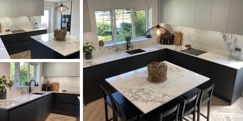 Small Kitchen, Big Impact: Design Tips for Compact Spaces Blog | Zola Soft-Matte - Light Grey and Graphite
