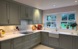 Wakefield Kitchen in Sage Green by Holtams