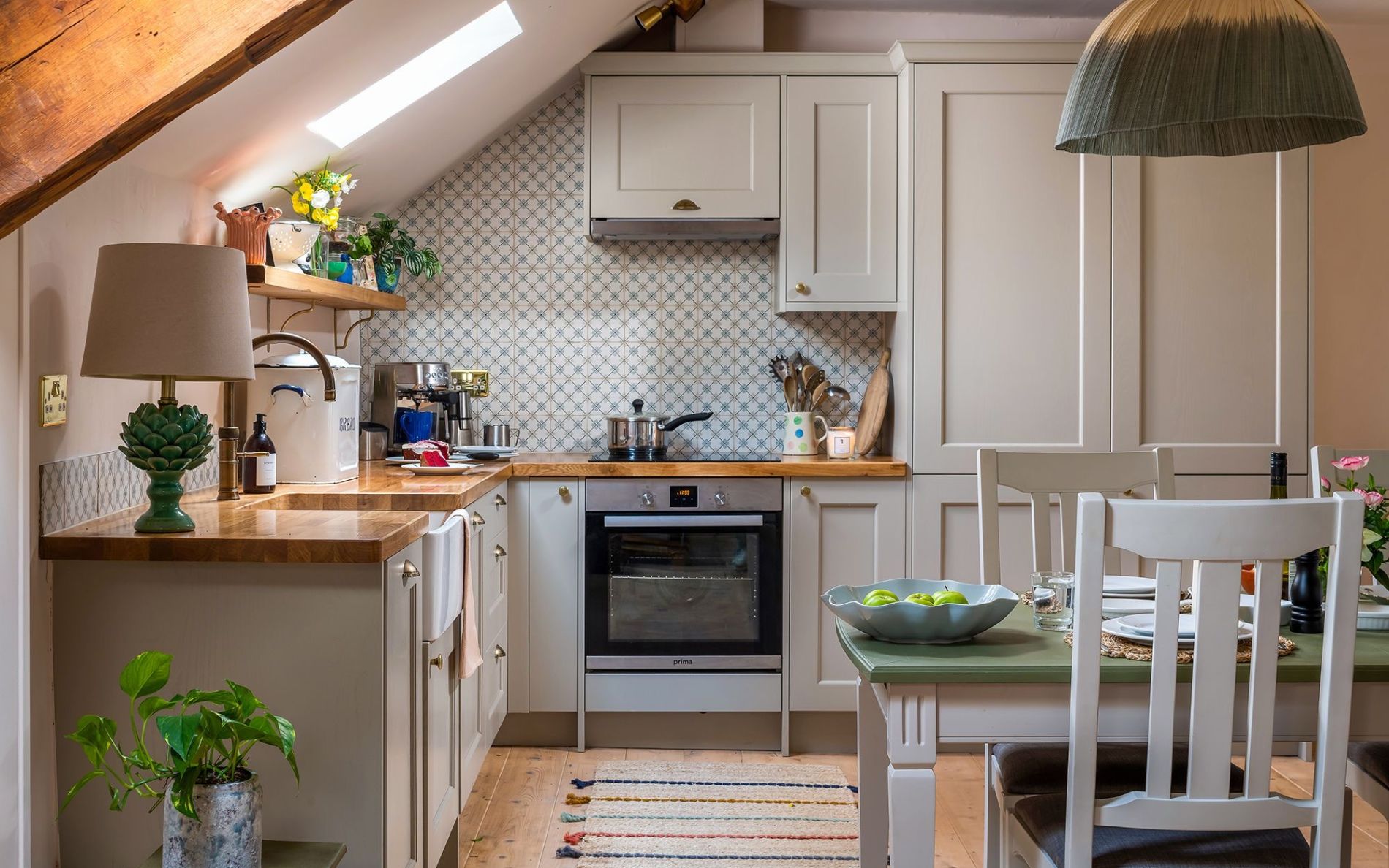 Wakefield Kitchen in Stone by Cader Kitchens