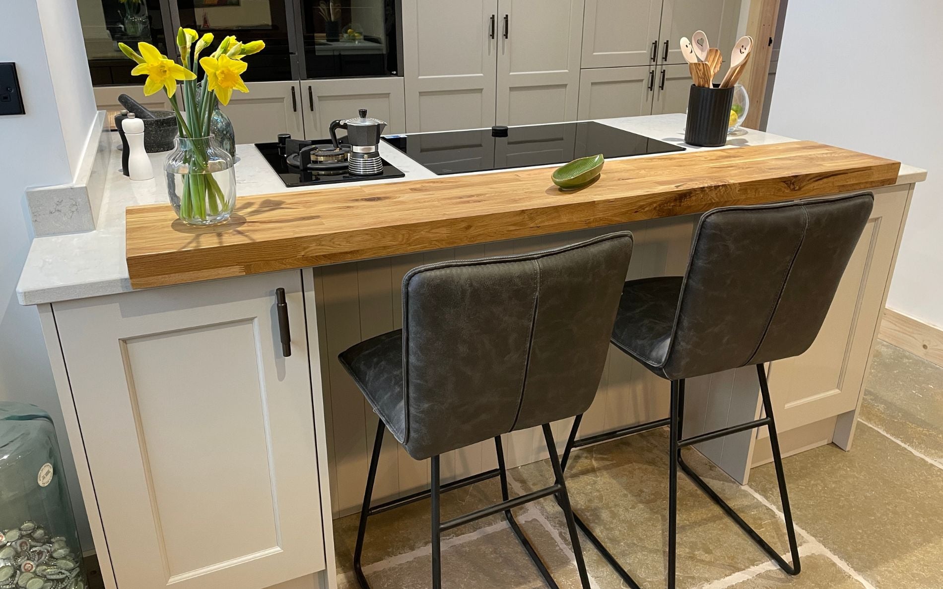 Wakefield Kitchen in Taupe Grey by Kinder Kitchens