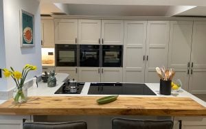 Wakefield Kitchen in Taupe Grey by Kinder Kitchens