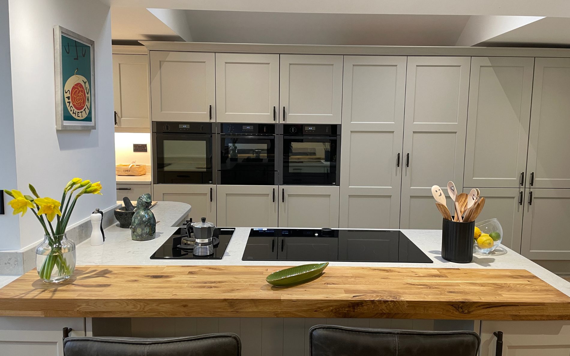 Wakefield Kitchen in Taupe Grey by Kinder Kitchens