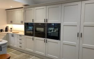 Wakefield Kitchen in Taupe Grey by Kinder Kitchens