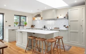 Winslow Kitchen in Mussel by Rever Kitchens