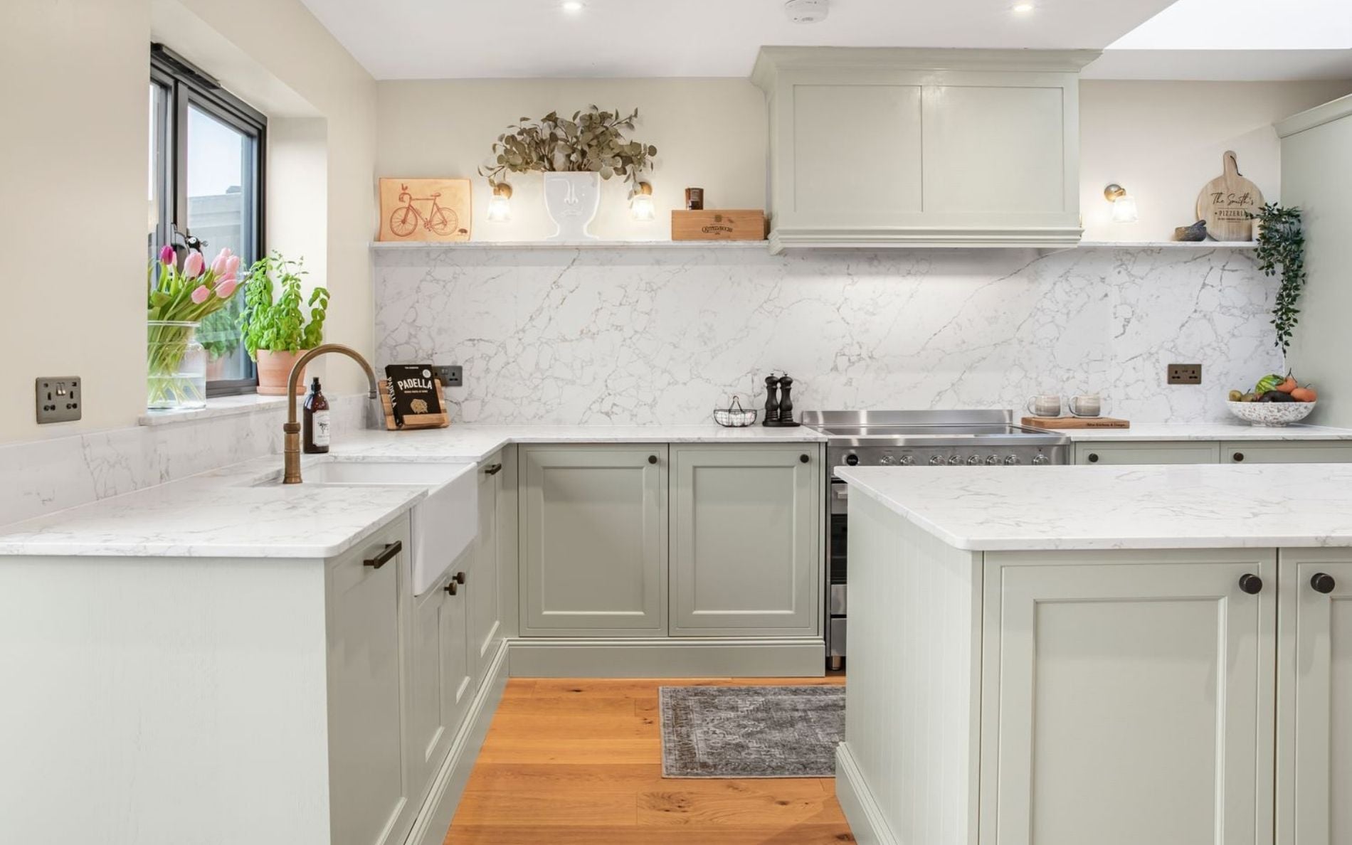 Winslow Kitchen in Mussel by Rever Kitchens