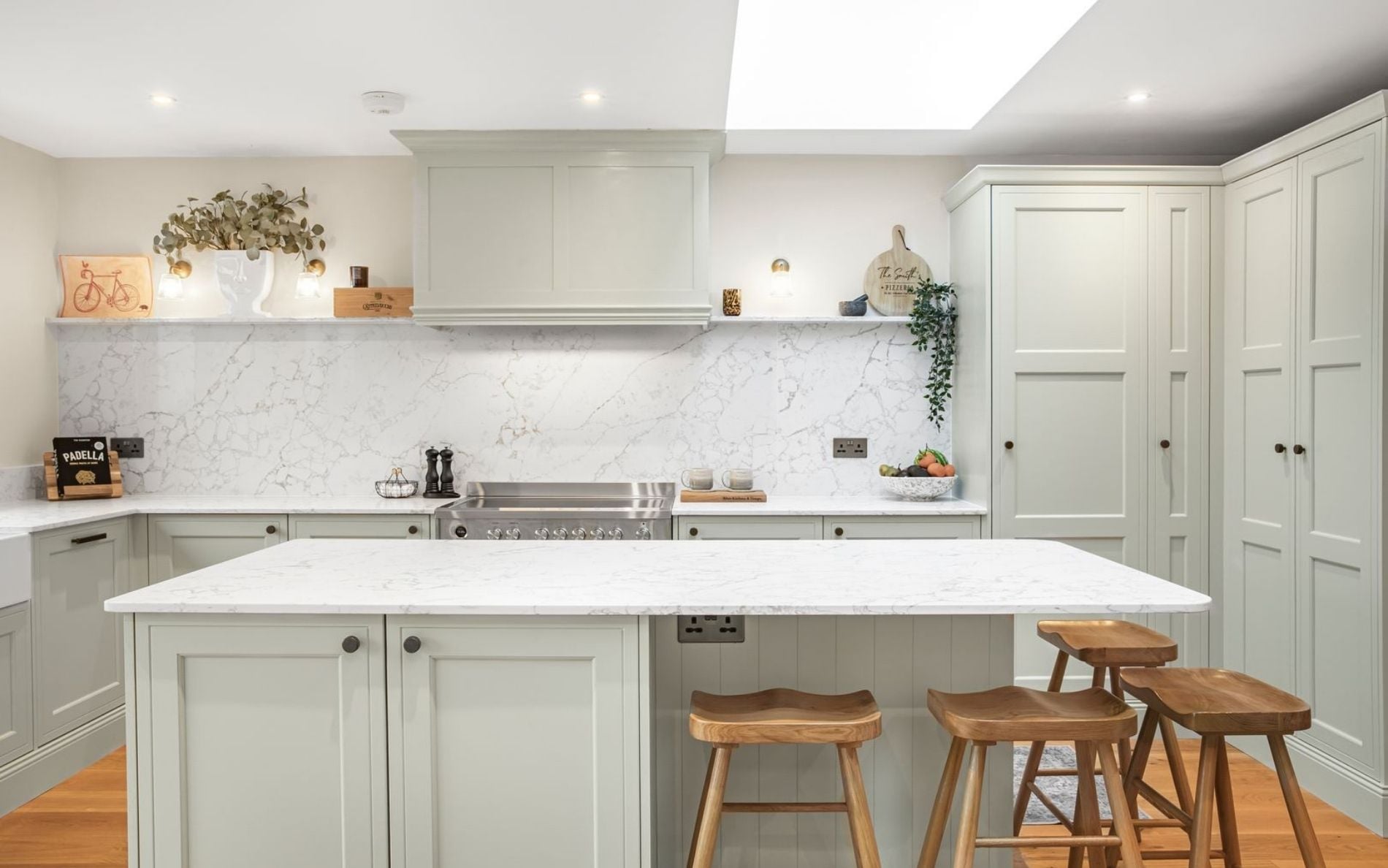 Winslow Kitchen in Mussel by Rever Kitchens