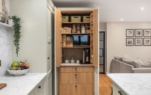 Winslow Kitchen in Mussel by Rever Kitchens