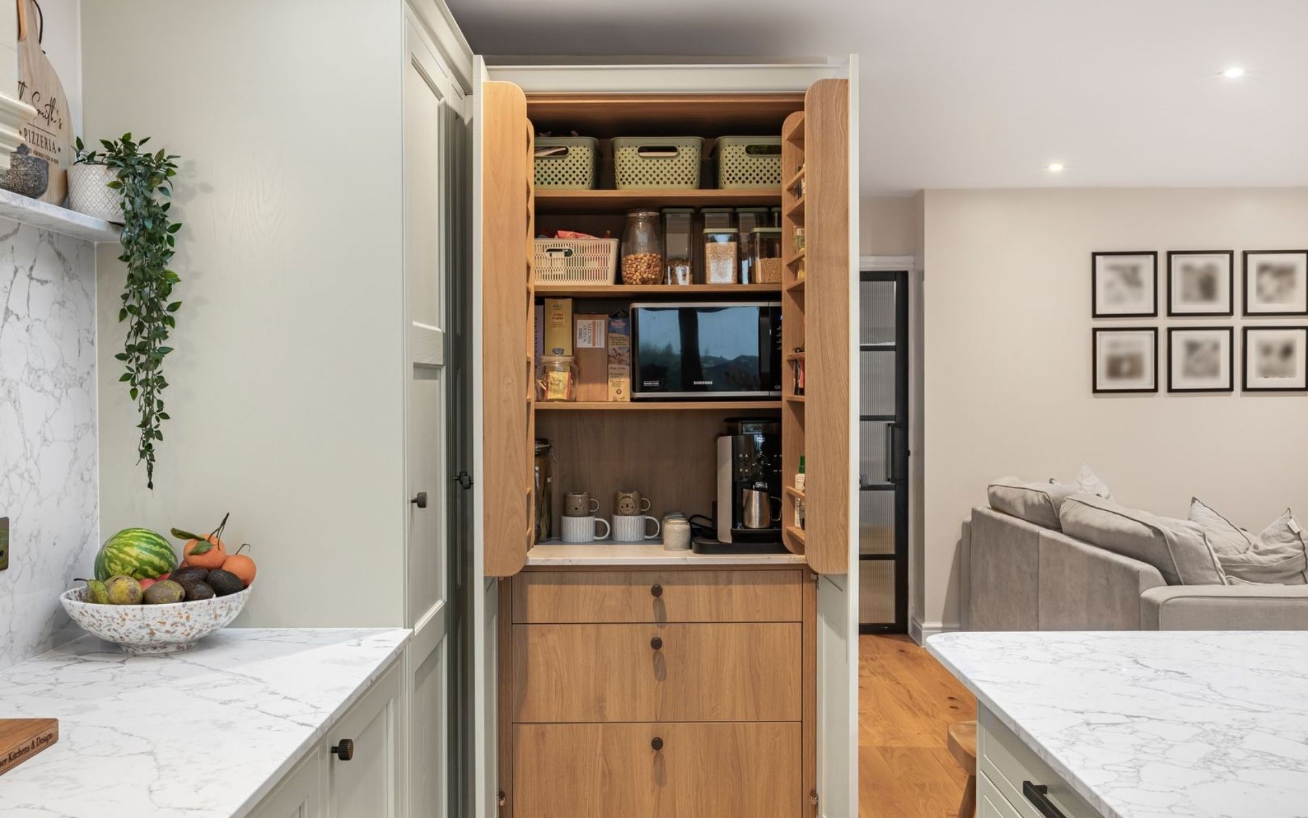 Winslow Kitchen in Mussel by Rever Kitchens