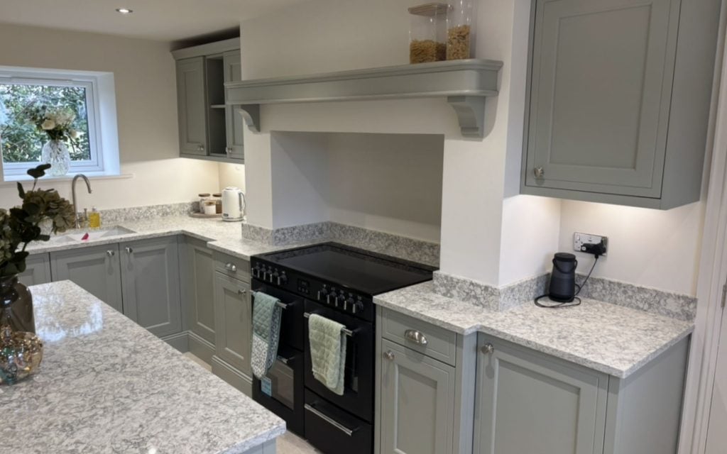 Winslow Kitchen in Sage Green by DCL Kitchens