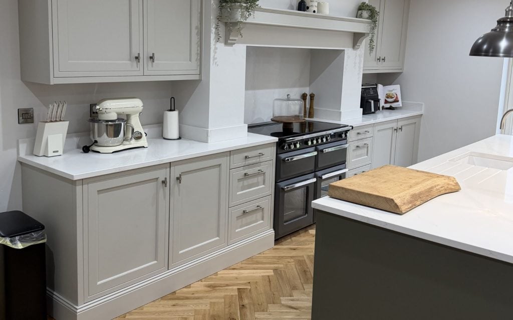 Winslow Kitchen in Taupe Grey & Willow by DCL Kitchens