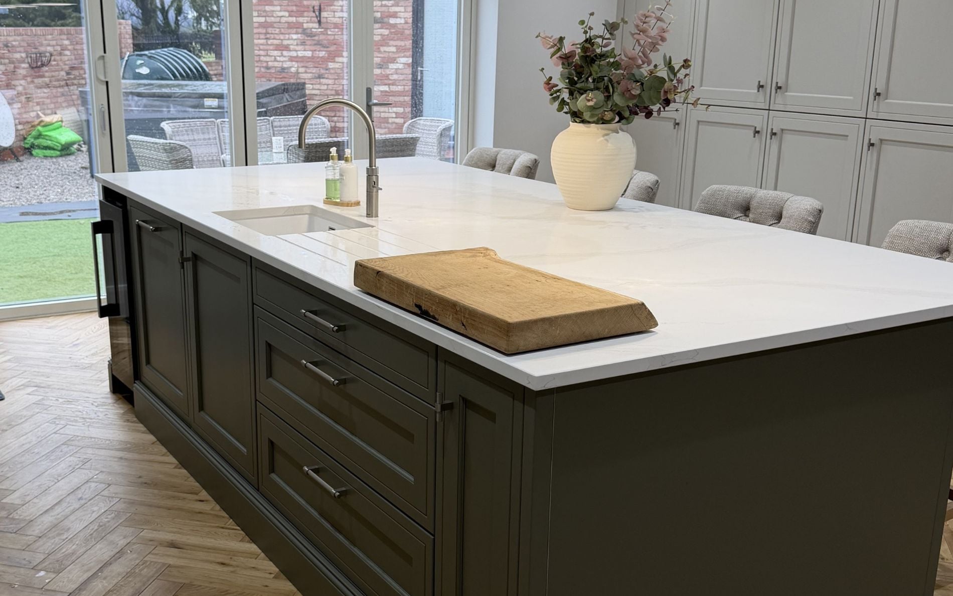 Winslow Kitchen in Taupe Grey & Willow by DCL Kitchens
