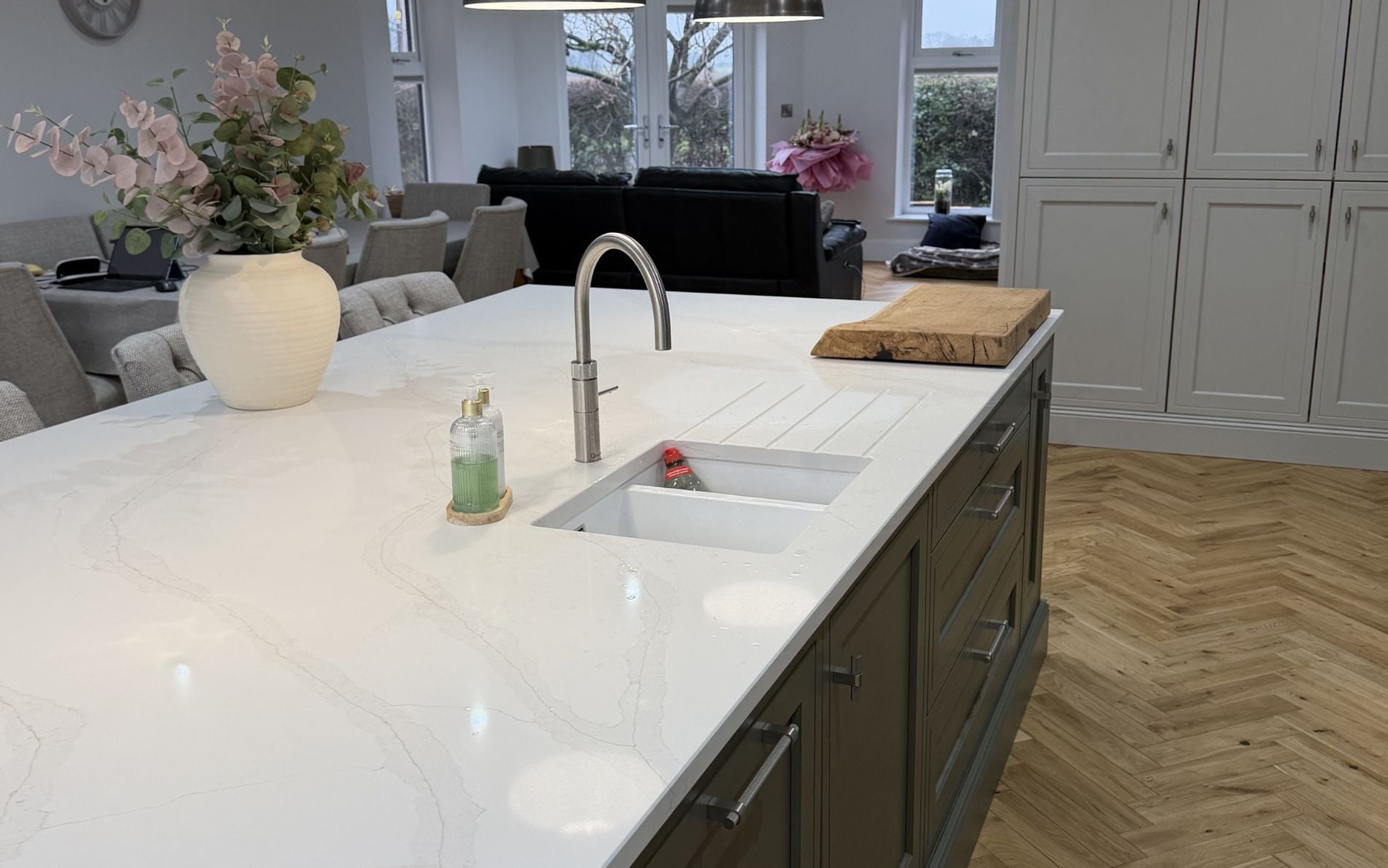 Winslow Kitchen in Taupe Grey & Willow by DCL Kitchens
