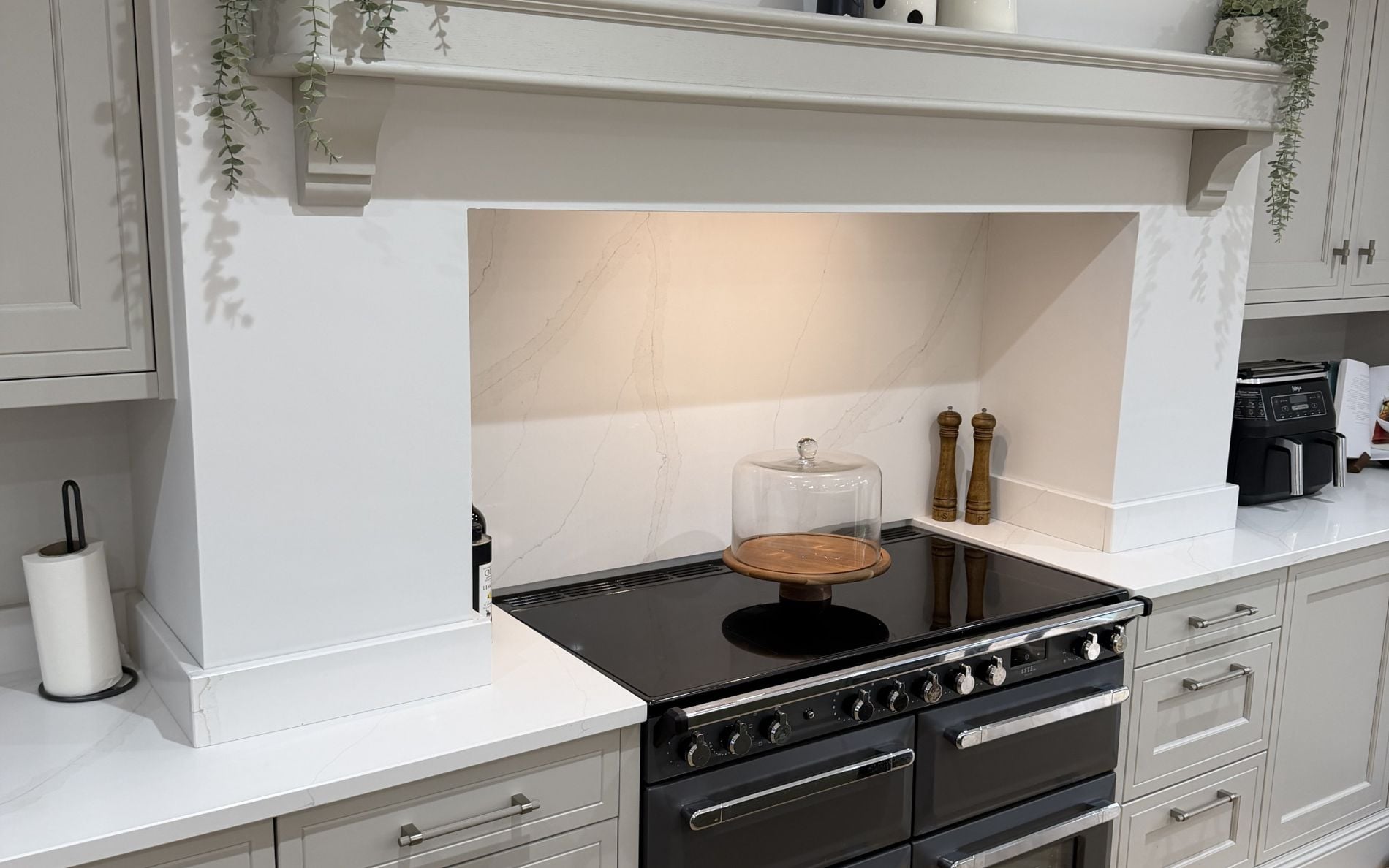 Winslow Kitchen in Taupe Grey & Willow by DCL Kitchens