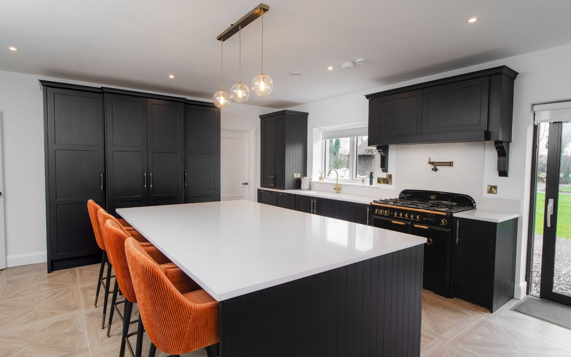 Aldana Kitchen in Cannon Black by DWK