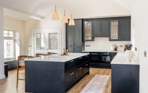 Aldana Kitchen in Cannon Black by DWK