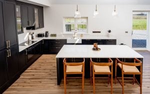 Aldana Kitchen in Cannon Black by DWK