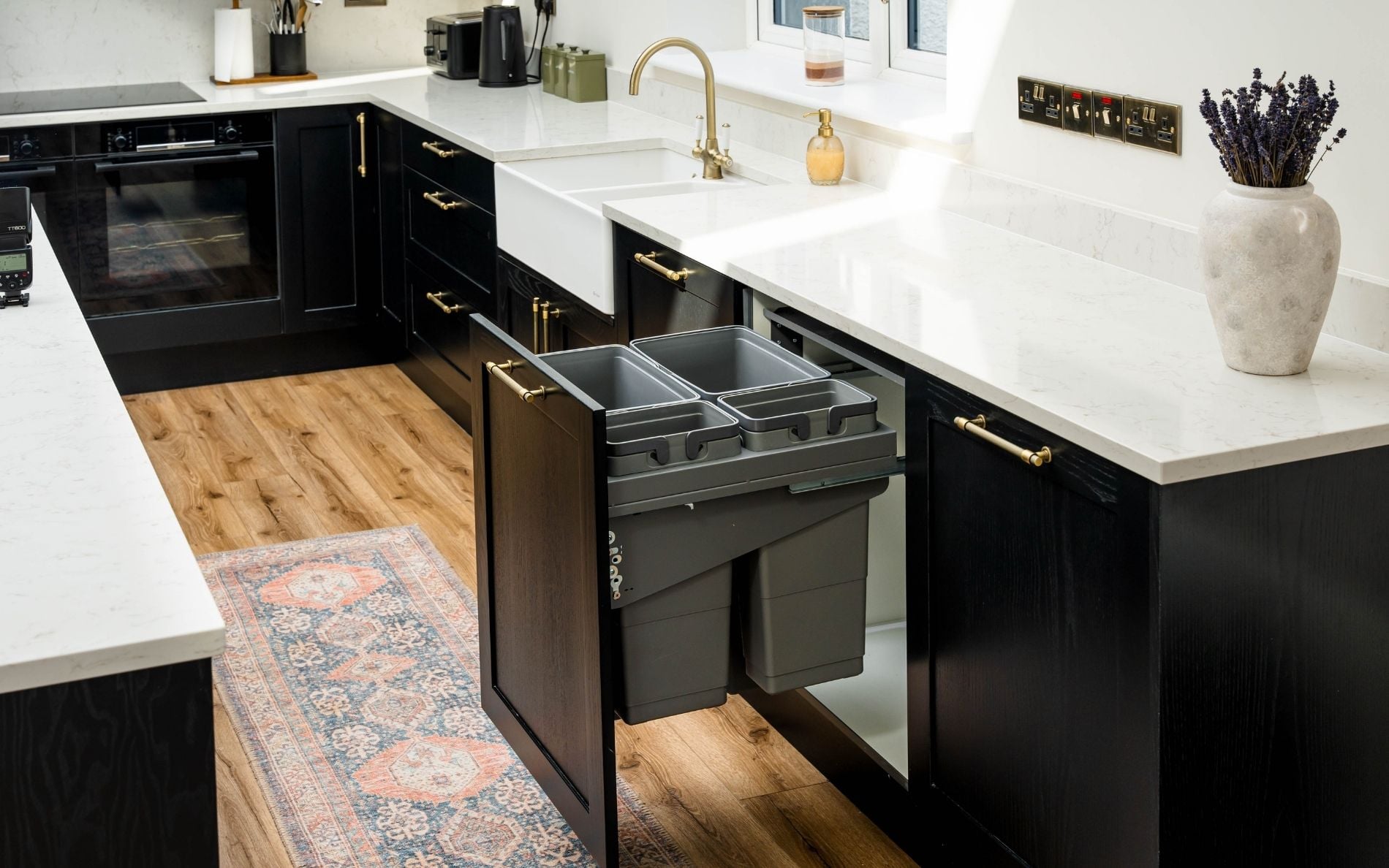 Aldana Kitchen in Cannon Black by DWK