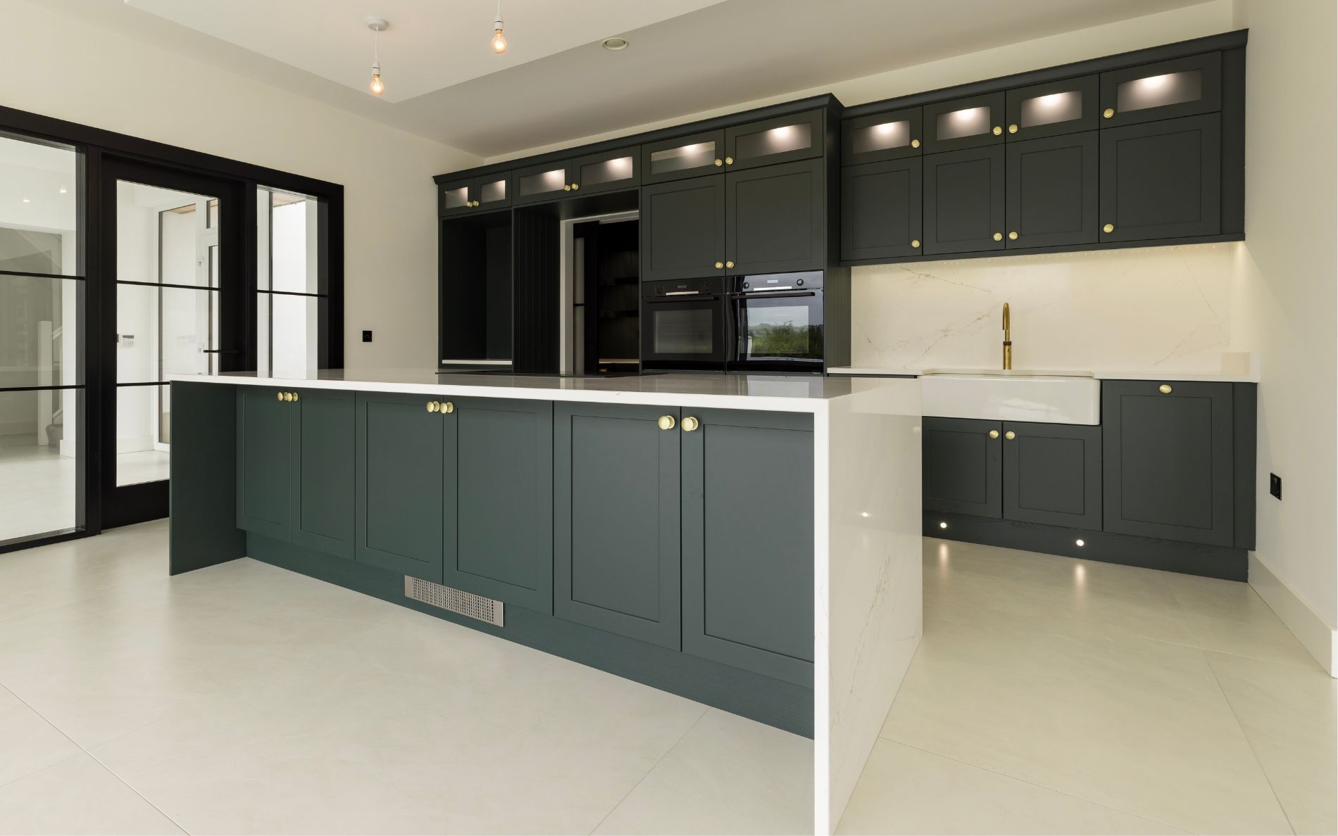 Aldana Kitchen in Deep Forest by Fords Fitted Kitchens