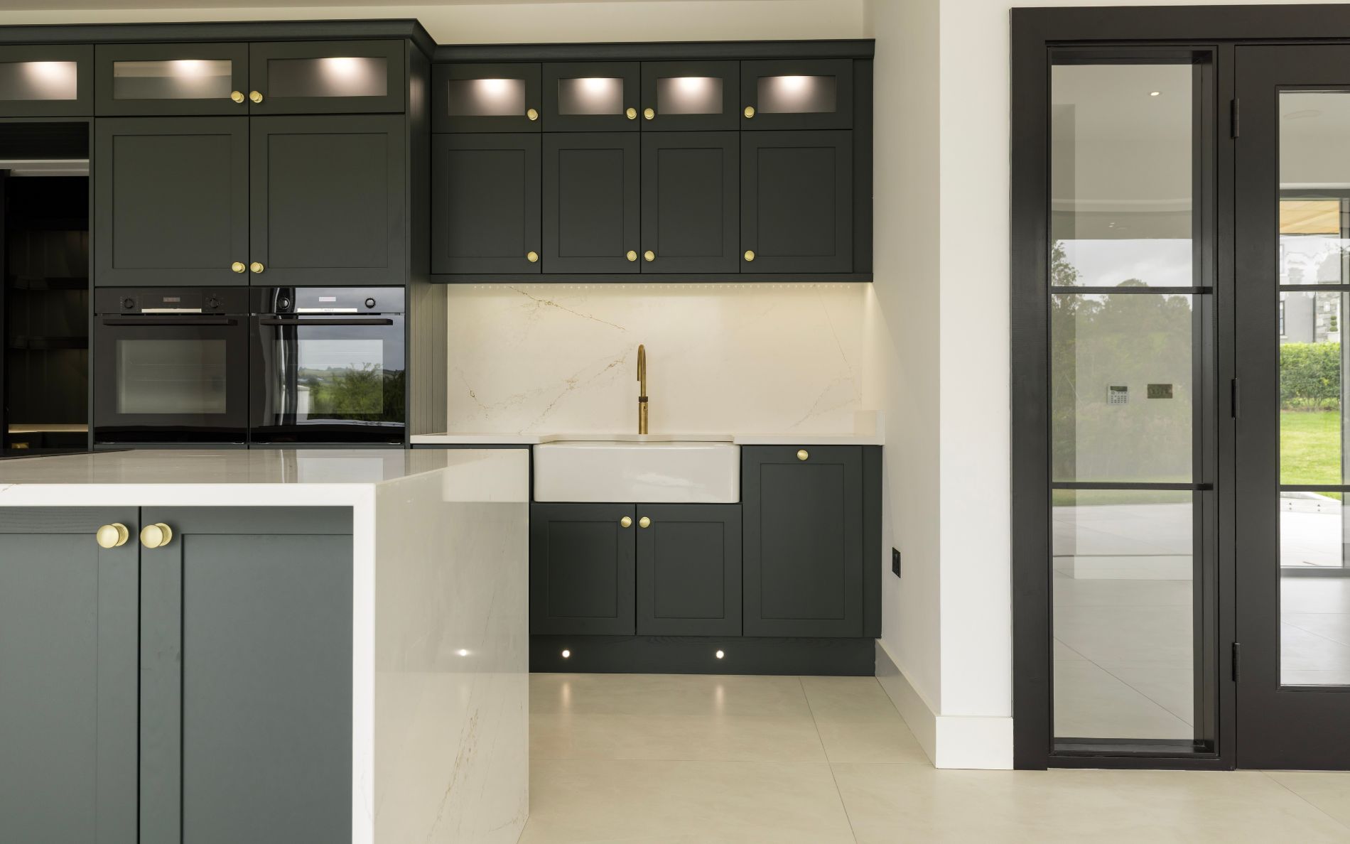 Aldana Kitchen in Deep Forest by Fords Fitted Kitchens
