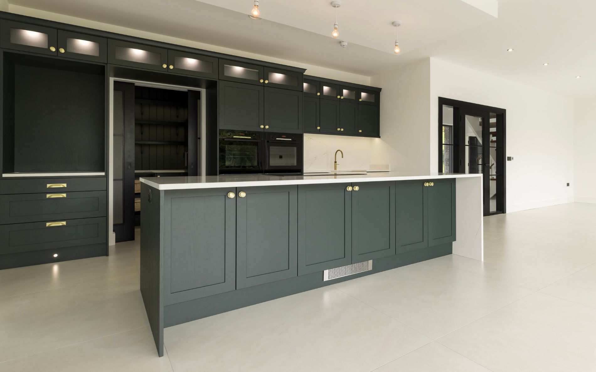 Aldana Kitchen in Deep Forest by Fords Fitted Kitchens
