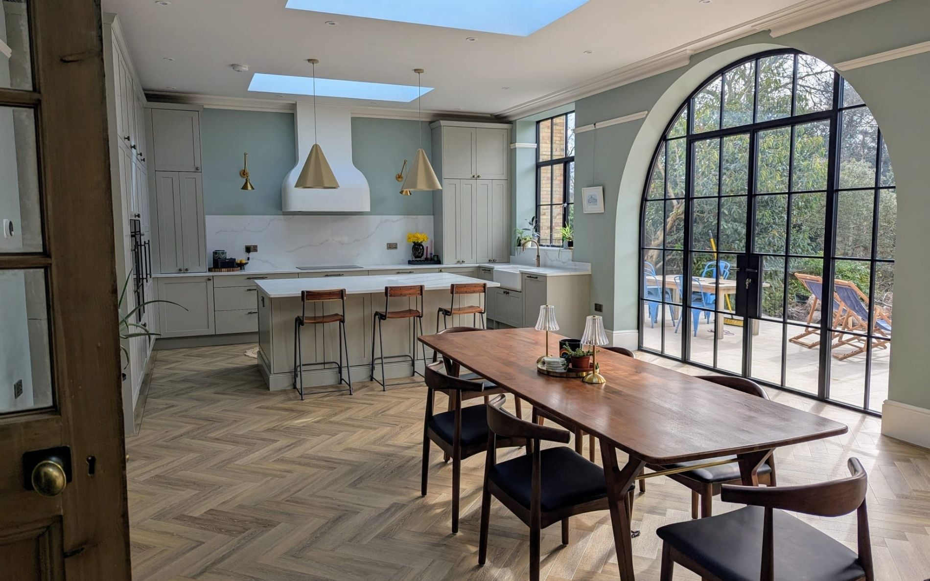 Aldana Kitchen in Stone by Brentwood Kitchens