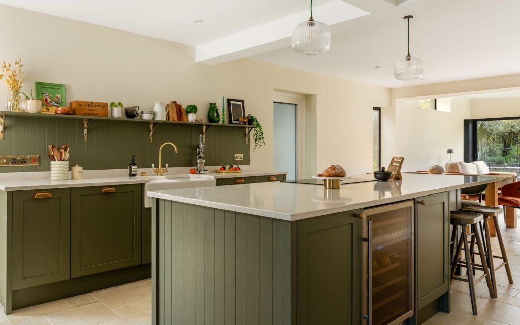 Aldana Kitchen in Willow & Taupe Grey by Ella Austin Kitchens
