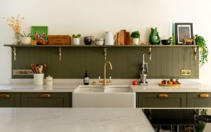 Aldana Kitchen in Willow & Taupe Grey by Ella Austin Kitchens