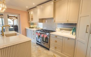 Arrington Kitchen in Shell & Colour Matched by Kitchens By Guy