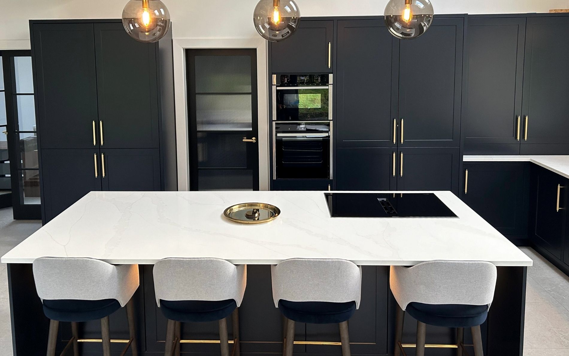 Clifden Kitchen in Indigo by Naughton Kitchens