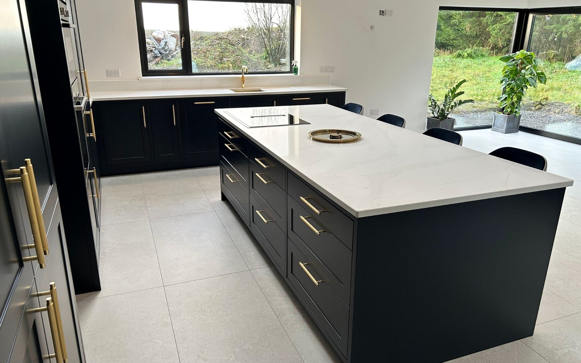 Clifden Kitchen in Indigo by Naughton Kitchens