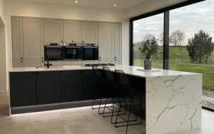 Clifden Kitchen in Light Grey & Marine by AS Installations