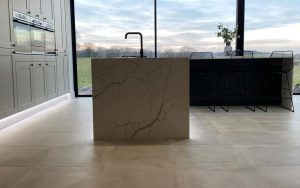 Clifden Kitchen in Light Grey & Marine by AS Installations