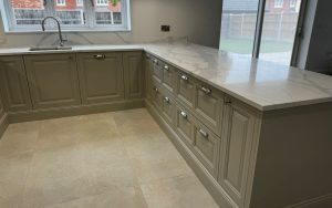 Jacobsen Kitchen in Taupe Grey by QA Kitchens