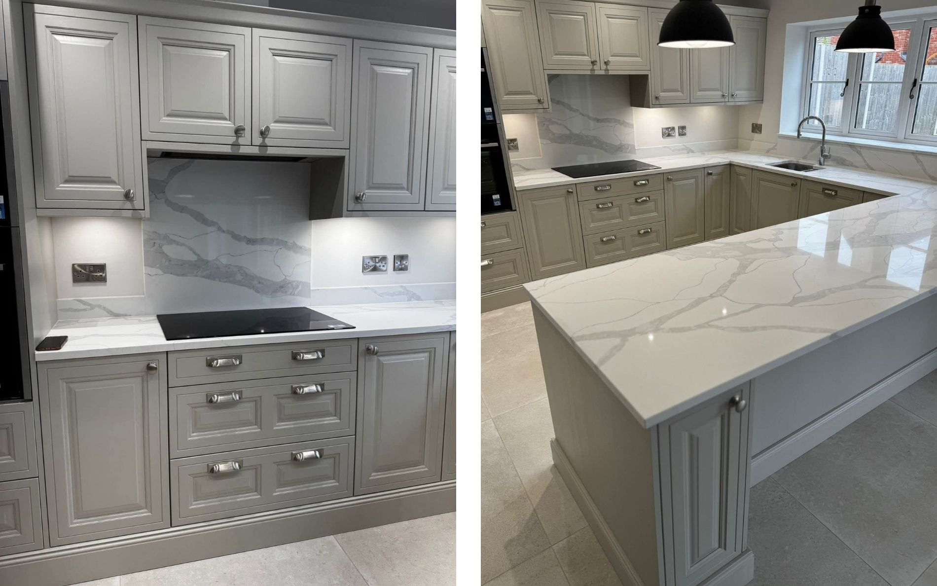 Jacobsen Kitchen in Taupe Grey by QA Kitchens