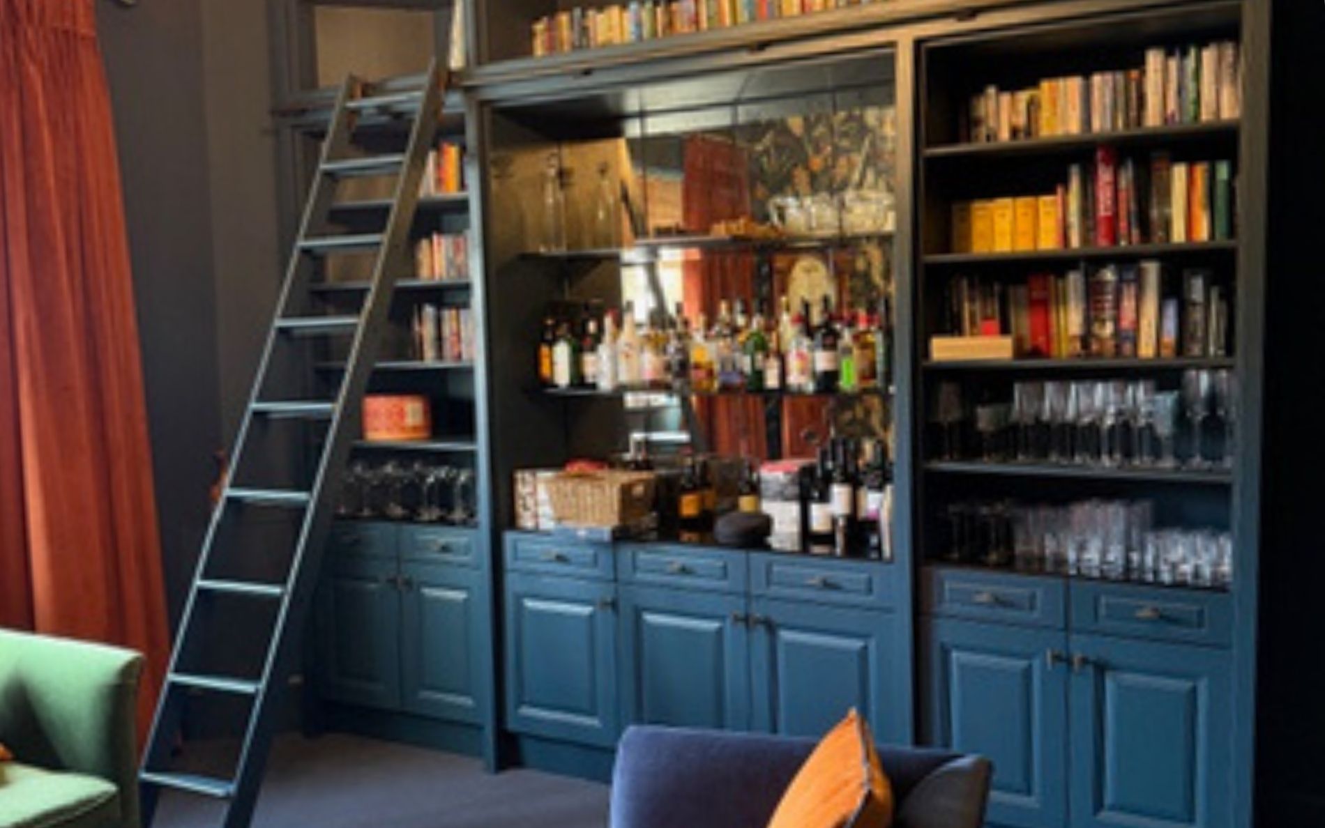 Jefferson Library in Marine by Perfect For The Home