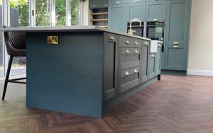 Kensington Kitchen in Heritage Green by Complete Kitchens Mansfield