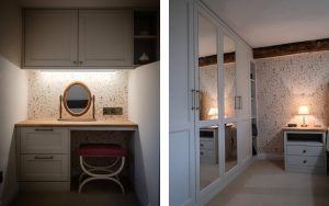 Pembridge Bedroom in Porcelain by Sarah Jane Kitchens