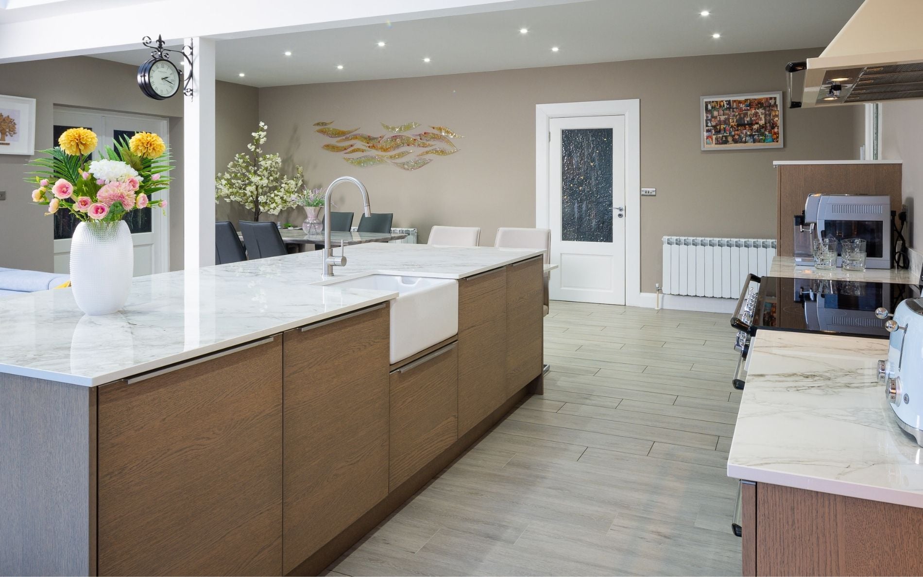 Tavola Kitchen in Weathered Silver by DWK