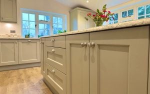Wakefield Kitchen in Stone by Roma Interiors