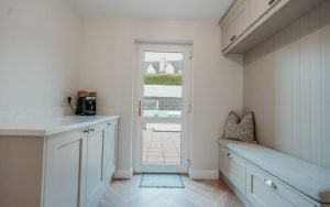Wakefield Kitchen in Taupe Grey by Hunter Hall Design
