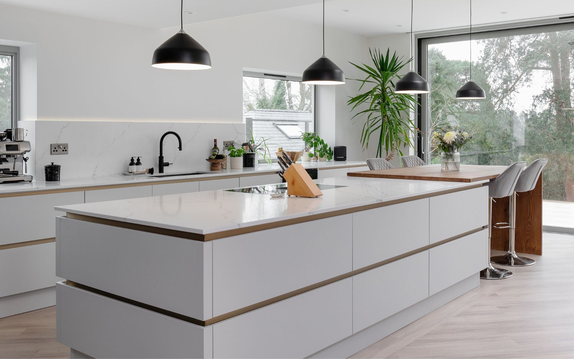 Zola Soft-Matte Kitchen by Light Grey & Graphite by Ella Austin Kitchens
