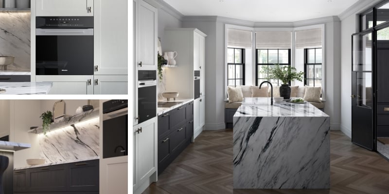 Aldana – Graphite and Light Grey