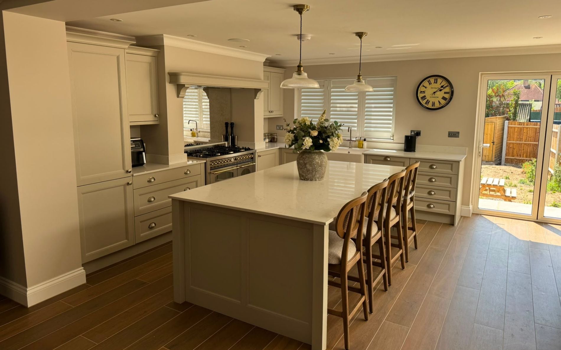 Lawrenson Kitchen in Taupe Grey by Silver Birch Kitchens