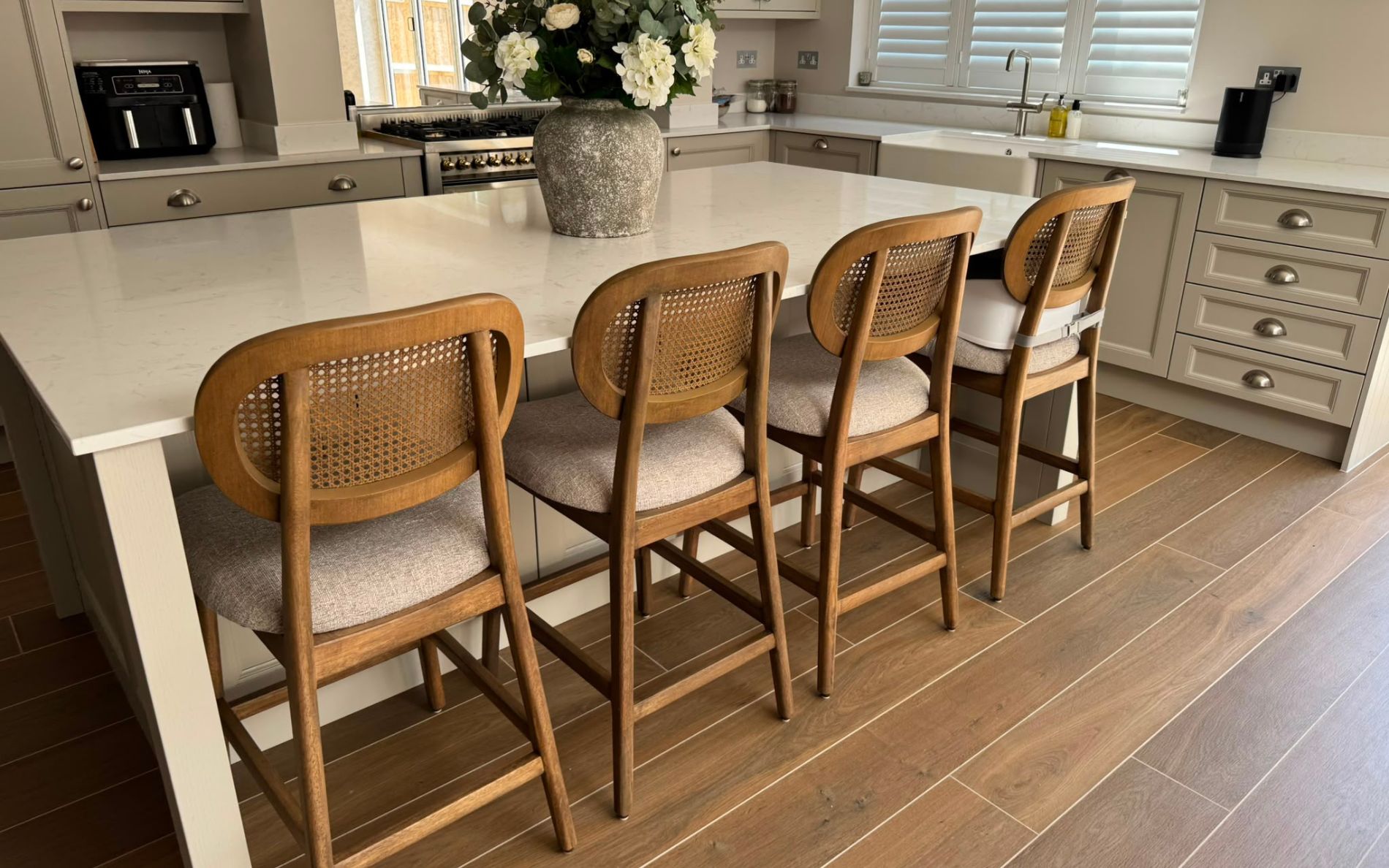 Lawrenson Kitchen in Taupe Grey by Silver Birch Kitchens