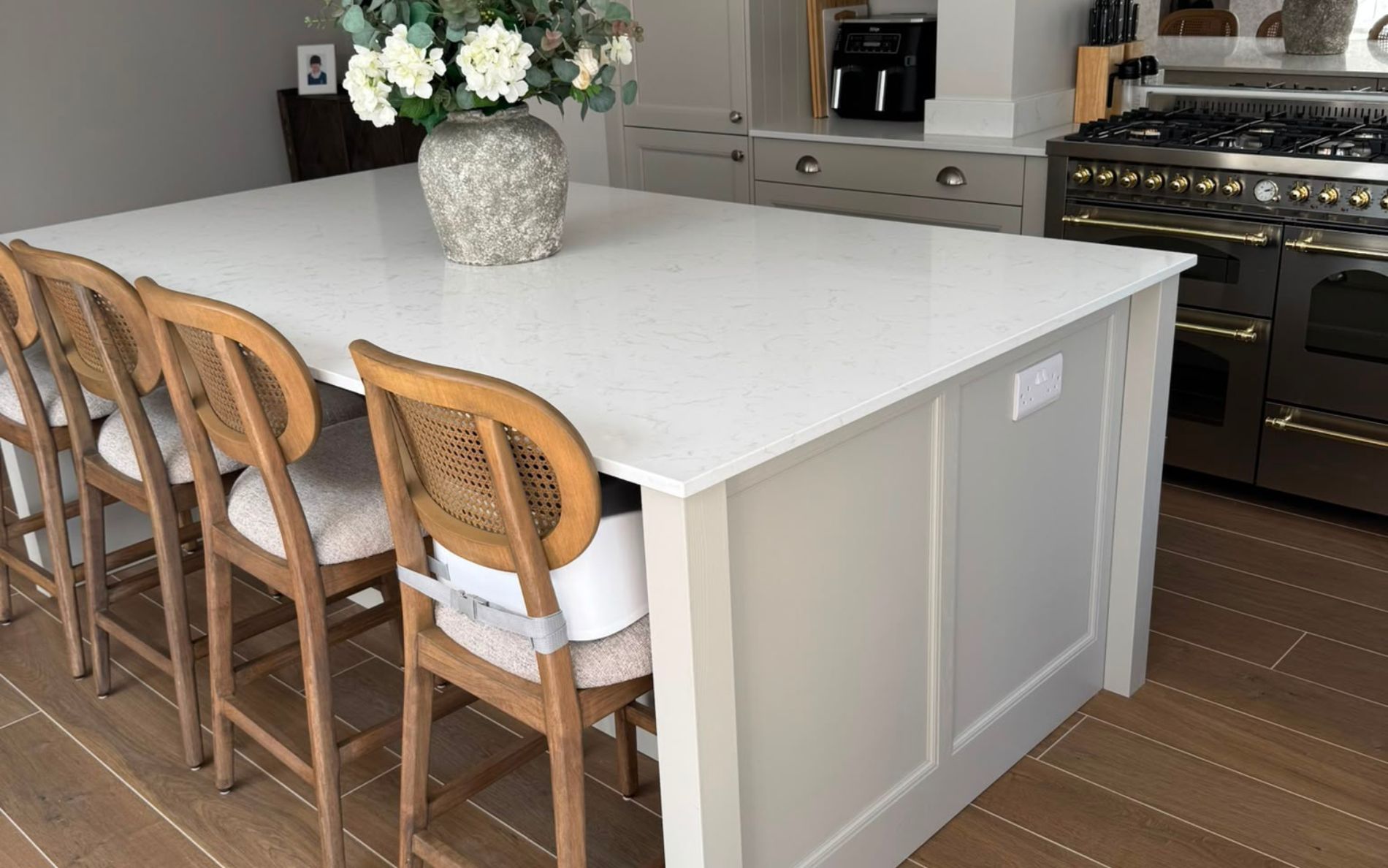 Lawrenson Kitchen in Taupe Grey by Silver Birch Kitchens