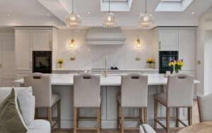 Lawrenson Kitchen in Shell by Portfolio Kitchens