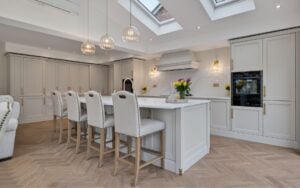 Lawrenson Kitchen in Shell by Portfolio Kitchens