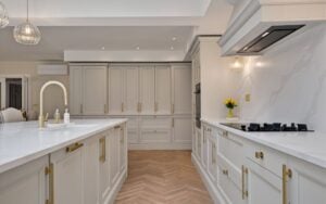 Lawrenson Kitchen in Shell by Portfolio Kitchens