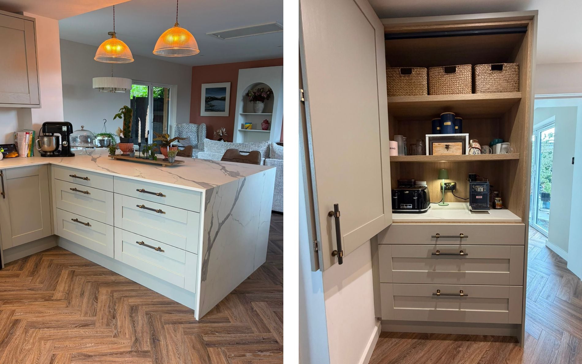 Madison Kitchen in Stone by The Kitchen Specialists