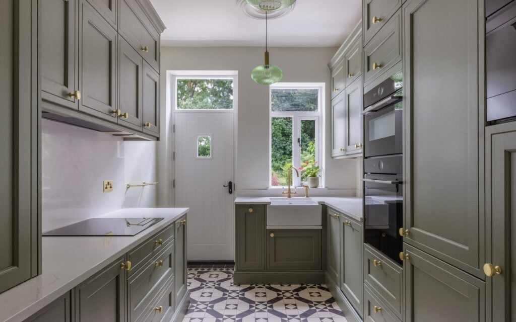 Winslow Kitchen in Cardamom by Tootell & Co
